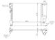 Radiator Peugeot 806 2.0 16v 98 1301.p1
