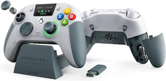 Nacon Revolution X Unlimited Ασύρματο Gamepad με Hall Effect Sticks για PC / Xbox Series 360 Anniversary Edition