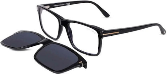 Tom Ford Tf5682-b 001 54 Προσθετο Μαγνητικο Clip On