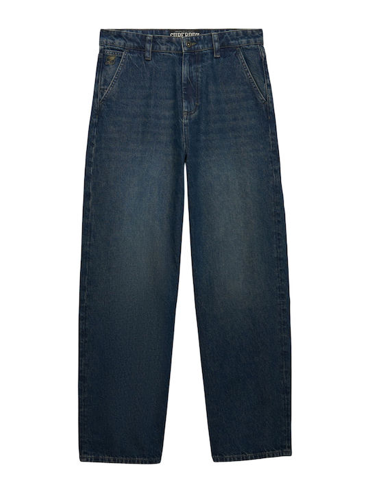 Superdry Ανδρικό Παντελόνι Τζιν Blue