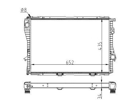BMW Auto-Kühlschrank E38 1994-1998 E39 1995-1998 0419206