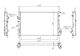 Auto-Kühlschrank Motor Ford Mondeo III 2.0 Tdci 2000-2007 1216264