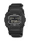 Casio Дигитален Мъжки Часовник На Батерия с Черна Текстилна Каишка