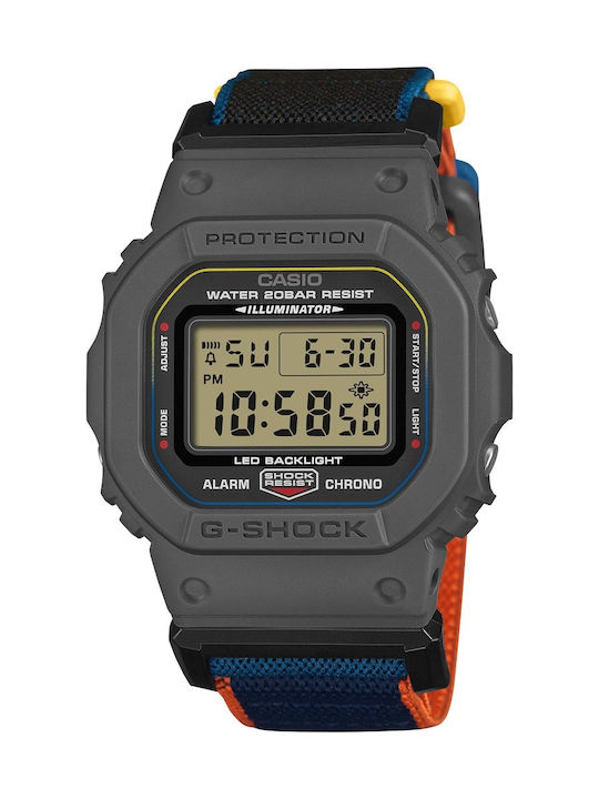 Casio G-Shock Ceas Digital Bărbătesc 43.2mm Solar cu Curea din