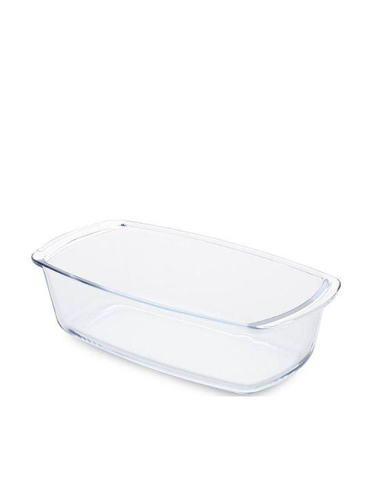 Heat Resistant Plumcake Bakeware Borosilicate Glass 27x14 Cm 1.5 L Guardini Yl-tybr1800