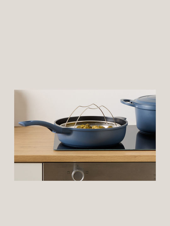 5Five F-v Aluro Saute Pan Made of Cast Aluminum with Lid with Non-Stick Coating 28cm