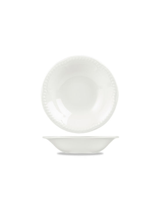 Churchill 1795 Round White Porcelain Serving Bowl 12 Pieces