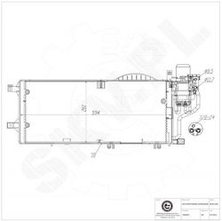 Συμπυκνωτής Κλιματισμού Opel Combo Corsa C Αφυγραντήρα 1850093 Συμπυκνωτής Κλιματισμού Opel Combo Corsa C Αφυγραντήρα 1850093