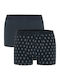 Herren Boxershorts Schwarz