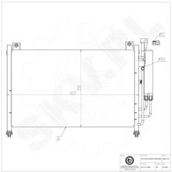 Condensator Climatizare Mazda 2 Dezumidificator Df7161480a