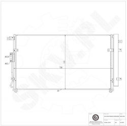 Συμπυκνωτής Κλιματισμού Kia Carnival Αφυγραντήρα 976064d100