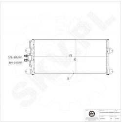Συμπυκνωτής Κλιματισμού Vw Transporter T4 701820413