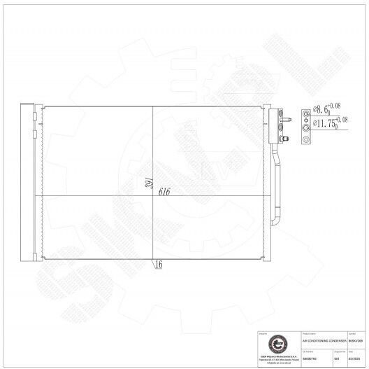 Klimakompressor Opel Insignia B A/C-Trockner 84000793