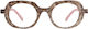 Oceanides Eyewear Lesebrillen +1.50 in Rosa Farbe