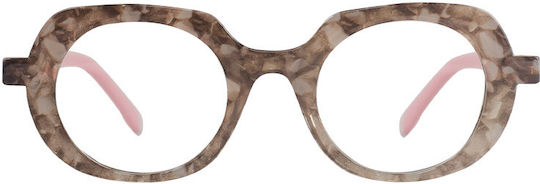 Oceanides Eyewear Lesebrillen +1.50 in Rosa Farbe