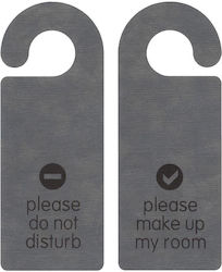Next Επιγραφή Do Not Disturb Ecoleather 2 Όψεων 22,5x8,6εκ Γκρι Δυνατότητα Εκτύπωσης Next Επιγραφή Do Not Disturb Ecoleather 2 Όψεων 22,5x8,6εκ Γκρι Δυνατότητα Εκτύπωσης
