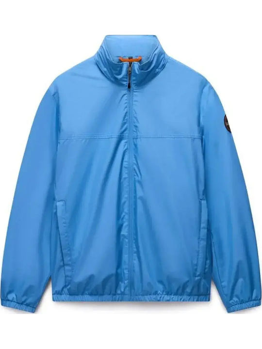 Napapijri Windproof Jacket Blue Jasper