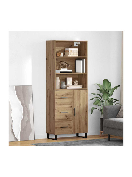 Bücherregale Artisan Eiche (2Stücke) 69.5x32.5x180cm
