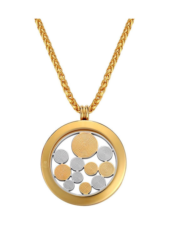 Lockits Neck Chain Made of Gold Plated Stainless Steel