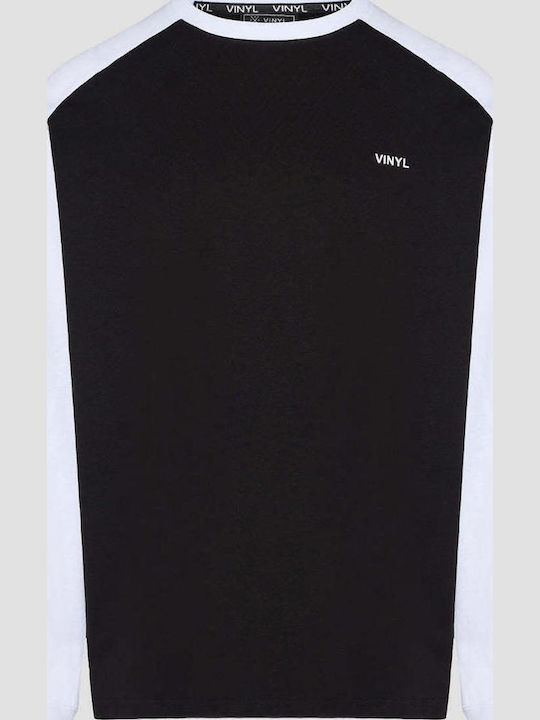 Vinyl Art Clothing Sweatshirt Black/White