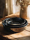 Sidirela First Round Aluminum Baking Pan with Enamel Coating 3 Pieces