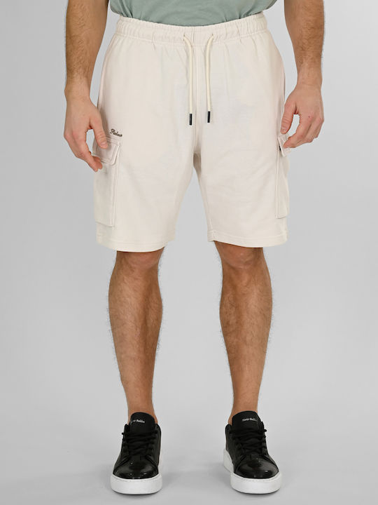 Rebase Sports Men's Ecru Shorts