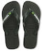 Brasil Logo Herren Flip Flops Khaki