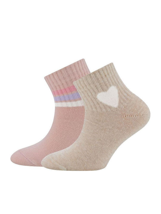Ewers Kids' Socks Beige 2 Pairs