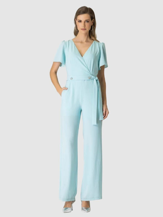 Women's One-piece Jumpsuit Light Blue