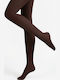Opaque Women's Pantyhose 100 Den Brown - Black