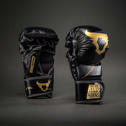 Γάντια Ringhorns Charger Mma Sparring Gloves Black Gold