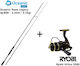 Oceanic Legacy AJ/80H Въдица за Лек Рокфишинг 2.43m с Механизъм 3-15gr Ryobi Virtus 2000