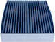 Smart Forfour 2004- Cabin Filter Silver Carbon Antibacterial Antifungal Antiallergenic