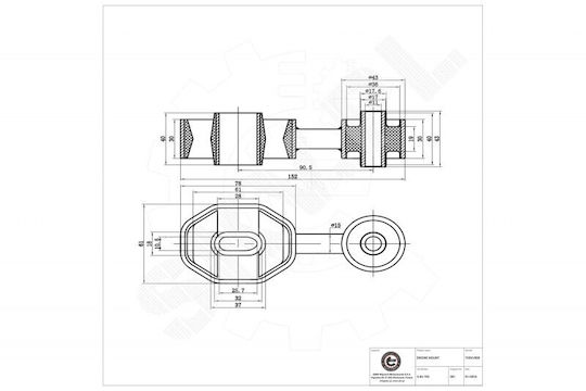 SKV Motorhalterung Opel Vectra B 6 84 703