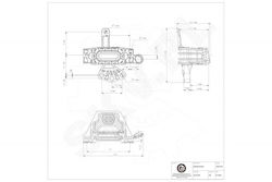 Suport Motor Chevrolet Malibu Opel Astra J Insemnări A Zafira Saab 9-5 Dreapta 684609