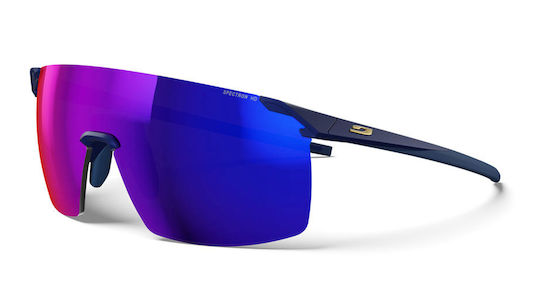 Julbo Ochelari de Ciclism Cu Ramă Violet și Lentile Oglindă