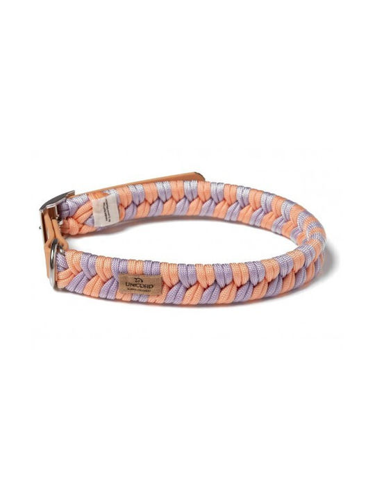 Unicord Handmade Dog Collar Collar Lollipop Lilac Orange Pastel 30-36cm Small