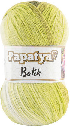 Papatya Papatya Batik Acrilic Verde Alb 100gr
