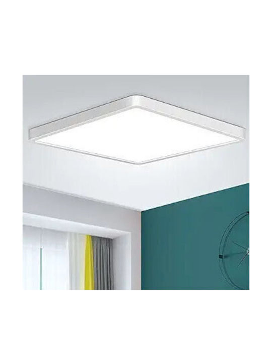 Lightplanet Panou LED Pătrat 18W cu Lumină Alb Natural 4000K