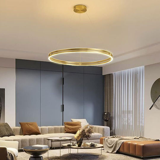 Lightplanet Deckenleuchte Gold LED mit Natürliches Weiß Licht