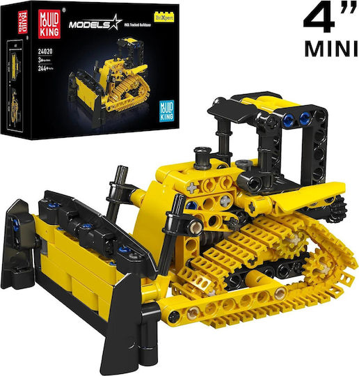 Mould King Τουβλάκια Crawler Bulldozer για 8+ Ετών 244τμχ