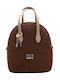 Women's Brown Backpack