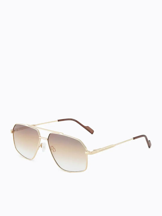 Carolina Lemke Gold Sunglasses With Frame Carolina Lemke Gold Sunglasses With Frame