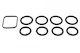 Set Car Gaskets for Multiple Intake Citroen Berlingo 1.6hdi 2005 C3 1.6hdi 2009 C4 1.6hdi 2004 C5 Ii 1.6hdi 2004 C5 Iii