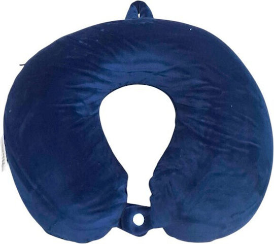 Μαξιλαράκι Ταξιδίου Memory Foam Μπλε