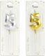Geburtstagskerzen Gold und Silber Nr. 5 Vc090-5