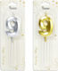 Viosarp Geburtstagskerzen Gold und Silber Nummer 9 VC090-9