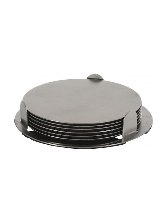 Excellent Houseware Untersetzer Metallisch Grau 6 Stück Excellent Houseware Untersetzer Metallisch Grau 6 Stück