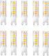 Lightplanet Becuri LED 9W Pentru Bază De Bec G9 Alb Natural 10 Bucăți