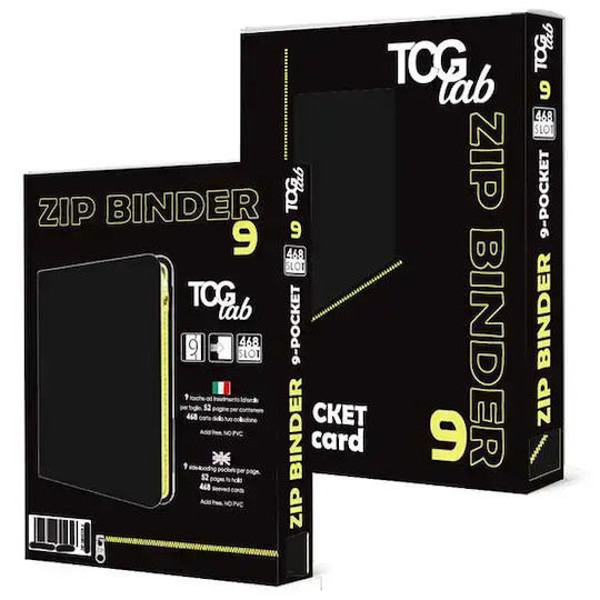 TCGLab Binder 9-Pocket Standard Size Μαύρο